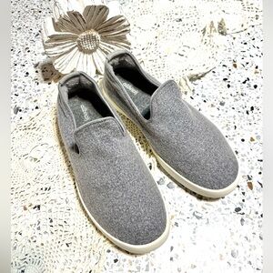 Allbirds Dapple Gray Wool loungers slipon loafer shoe size 9.5/10 women’s mens 8